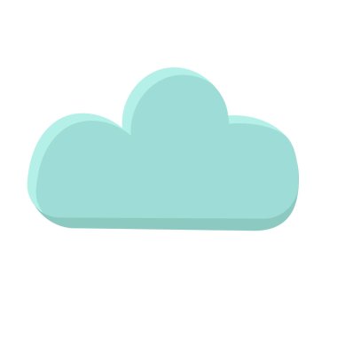 Bulut vektör sanatı, bulut klipsi sanatı, bulut klipsi sanatı, düz tasarım vektör çizimi, beyaz arka planda izole edilmiş.