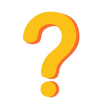 Soru işareti vektör sanatı, soru kırpma sanatı, soru kırpma sanatı, soru kırpma soru işareti işareti, soru işareti sanatı, düz tasarım vektör çizimi, beyaz arkaplanda izole edilmiş