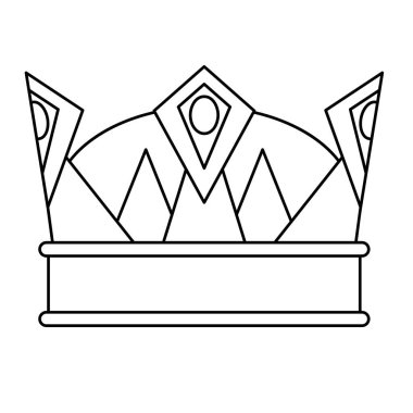 Crown vektörü, Crown line çizimi, Line sanat tacı, Crown line sanatı, Crown clipart   