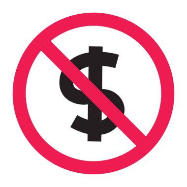 Dolar sembolü yok, dolar işareti simgesi yasak, dolar işareti yasak, dolar sembolü yasak, dolar işareti yasak.