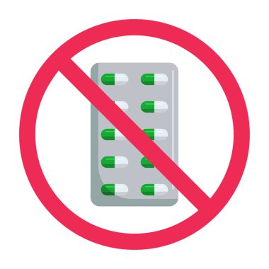 İlaç işareti yok, ilaç işareti yok, ilaç işareti yok, kırmızı haçlı çember sembollü ilaç kabartı paketi, kapsül işareti yok.