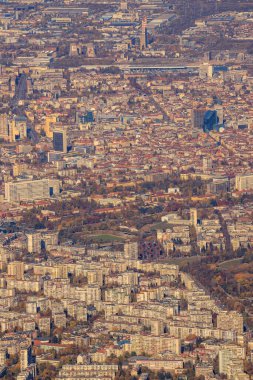 Sofya 'nın Vitoşa dağından görünüşü.