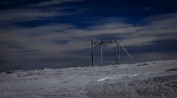 Uma Caminhada Inverno Montanha Vitosha — Fotografia de Stock