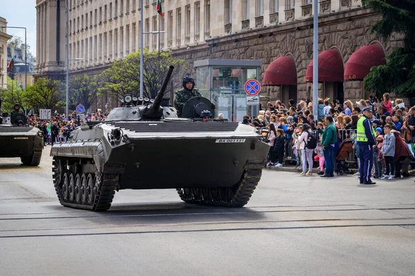 Stock image Sofia, Sofia, Bulgaria - 05.06.2023: Military parade of the Bulgarian army