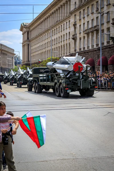 Sofia Sofia Bulgária 2023 Desfile Militar Exército Búlgaro — Fotografia de Stock
