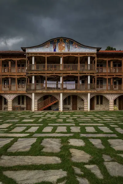 Černohorský Klášter Svatý Kozma Damian — Stock fotografie
