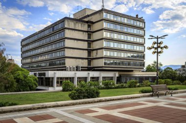 Bulgaristan 'ın Blagoevgrad kentinden görüntü