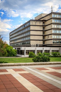 Bulgaristan 'ın Blagoevgrad kentinden görüntü