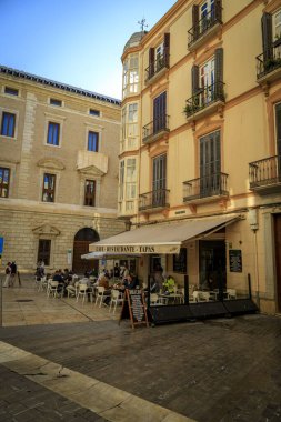 Malaga, İspanya 'dan görüntü