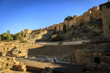 Malaga, İspanya 'dan görüntü