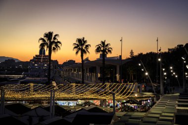 Malaga, İspanya 'dan görüntü