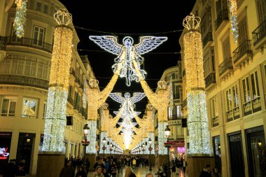 Malaga, İspanya 'dan görüntü