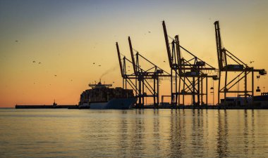 Malaga, İspanya 'dan görüntü