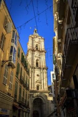 Malaga, İspanya 'dan görüntü