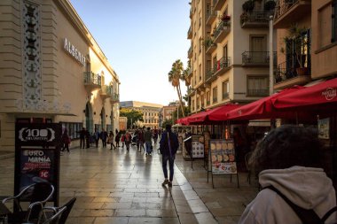 Malaga, İspanya 'dan görüntü