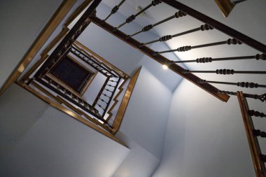 Picasso müzesindeki merdivenler.