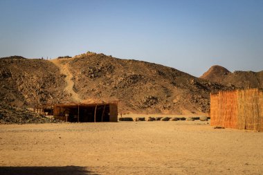 Hurghada, Kızıldeniz Valiliği, Mısır - 30.04.2024: Bedevi köyü