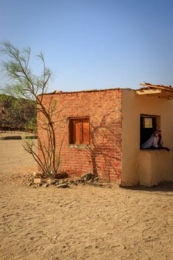 Hurghada, Kızıldeniz Valiliği, Mısır - 30.04.2024: Bedevi köyü