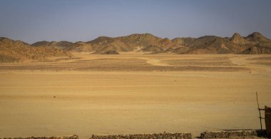 Hurghada, Kızıldeniz Valiliği, Mısır - 30.04.2024: Bedevi köyü