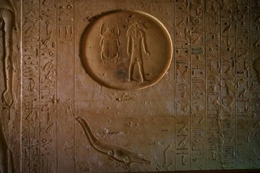 Luxor, Mısır - 05.01.2024: Krallar Vadisi