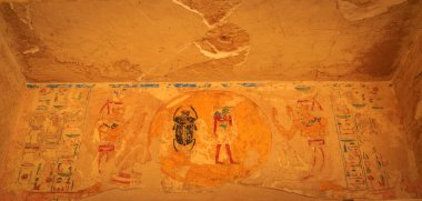 Luxor, Mısır - 05.01.2024: Krallar Vadisi