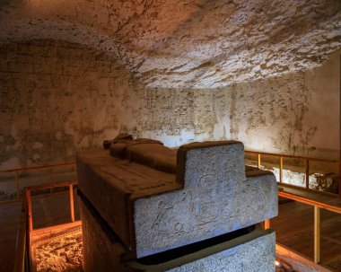 Luxor, Mısır - 05.01.2024: Krallar Vadisi