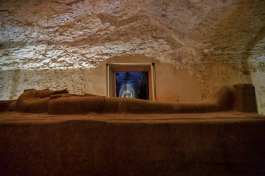 Luxor, Mısır - 05.01.2024: Krallar Vadisi