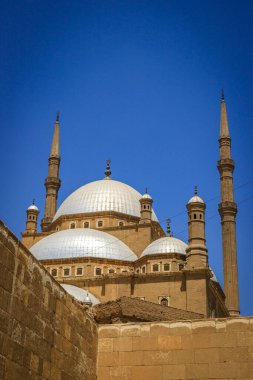 Kahire, Mısır - 05.03.2024: Mısır 'ın Kahire kentinden görüntü