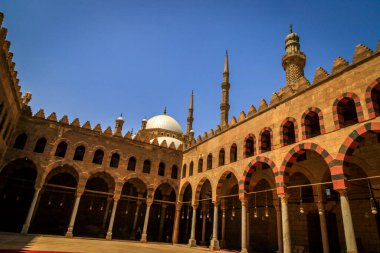 Kahire, Mısır - 05.03.2024: Mısır 'ın Kahire kentinden görüntü