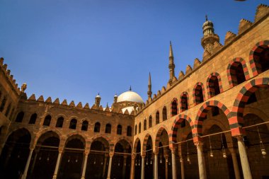 Kahire, Mısır - 05.03.2024: Mısır 'ın Kahire kentinden görüntü