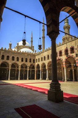 Kahire, Mısır - 05.03.2024: Mısır 'ın Kahire kentinden görüntü