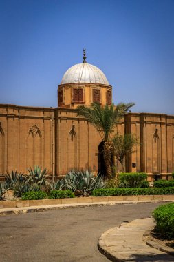 Kahire, Mısır - 05.03.2024: Mısır 'ın Kahire kentinden görüntü