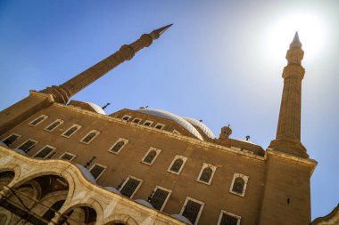 Kahire, Mısır - 05.03.2024: Mısır 'ın Kahire kentinden görüntü