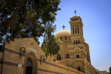 Kahire, Mısır - 05.03.2024: Mısır 'ın Kahire kentinden görüntü