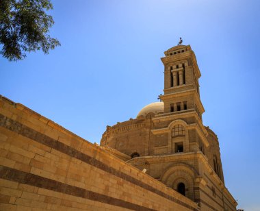 Kahire, Mısır - 05.03.2024: Mısır 'ın Kahire kentinden görüntü