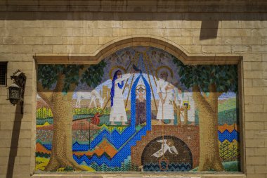 Kahire, Mısır - 05.03.2024: Mısır 'ın Kahire kentinden görüntü