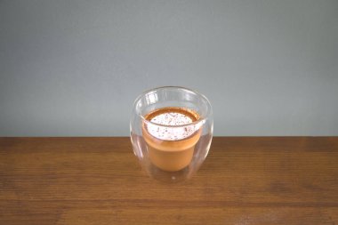 Lokantada yeni hazırlanmış içecek.