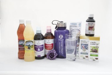 Lokantada yeni hazırlanmış içecek.