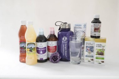 Lokantada yeni hazırlanmış içecek.