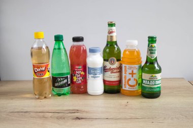 Lokantada yeni hazırlanmış içecek.