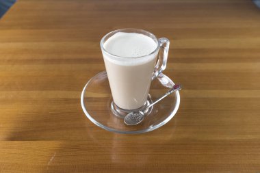 Lokantada yeni hazırlanmış içecek.