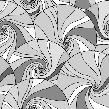 Soyut çiçeklerin kusursuz dokusu. Vektör arkaplanı.