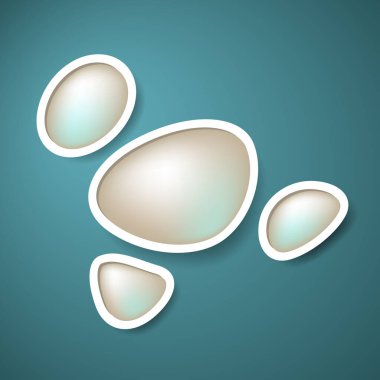 Özet Stil Web sitesi şablonu. vektör tasarım çerçeve.