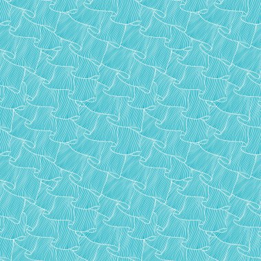 dantel ve fırfırlar elle çizilmiş seamless modeli.