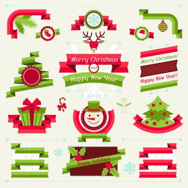 Mutlu Noeller, kurdele ve rozetler..