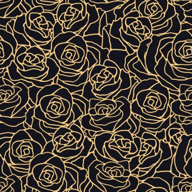 çiçek gül ile Seamless Modeli.