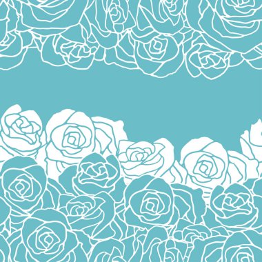 çiçek gül ile Seamless Modeli.