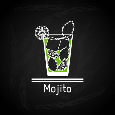 bardak mojito menü kapağı için resim.