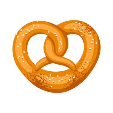 Tuz ve yumuşak pretzel. Gösterim amacıyla Oktoberfest.