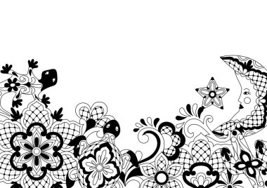 Meksika dantel arka plan tasarımı. Geleneksel dekoratif objeler. Talavera süs seramik. Etnik halk süsleme.